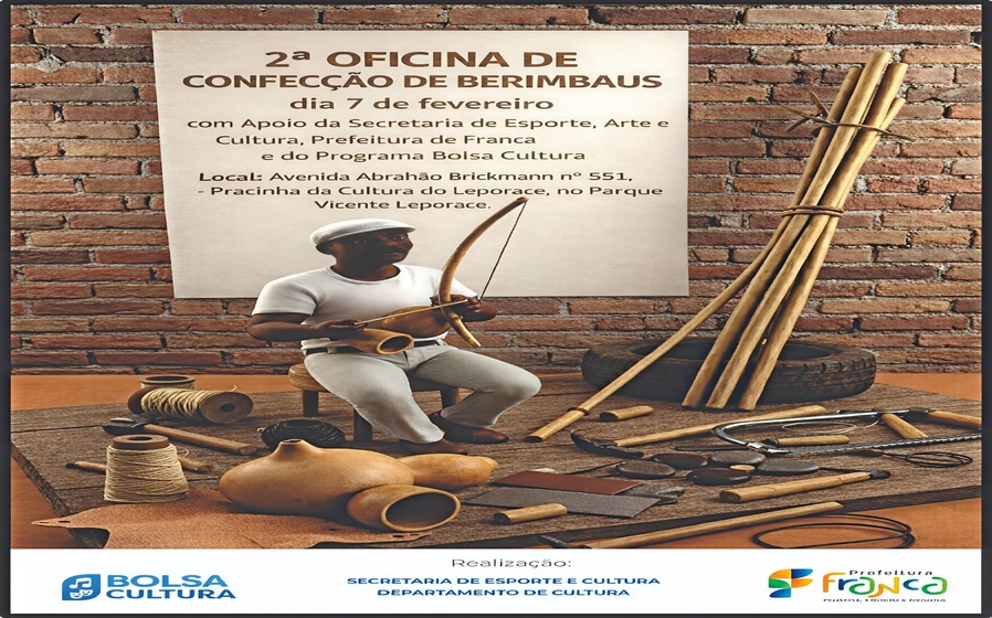 Projeto: OFICINA DE CONFECÇÃO DE BERIMBAUS